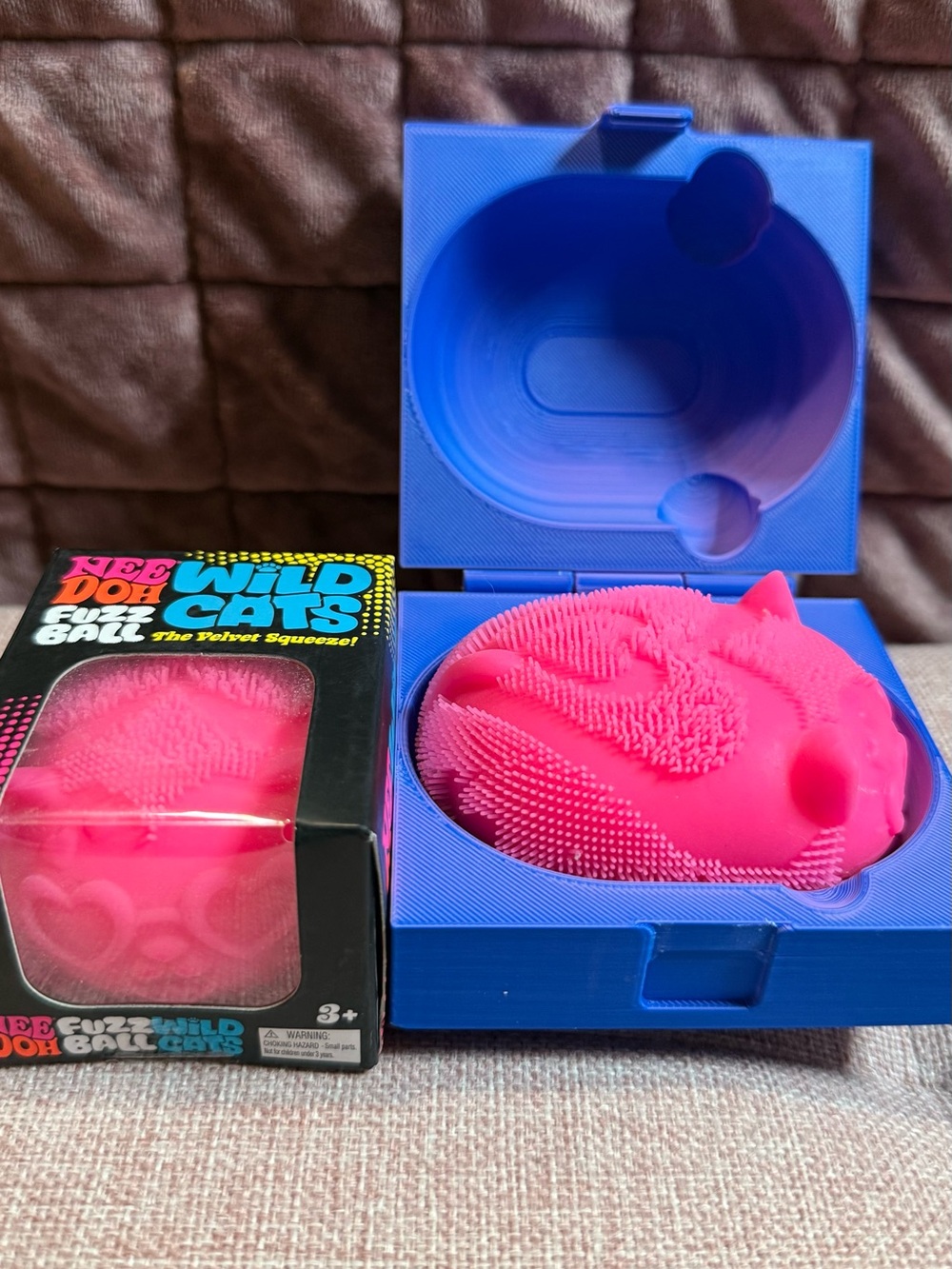 Wild Cats Pink Fuzz with case